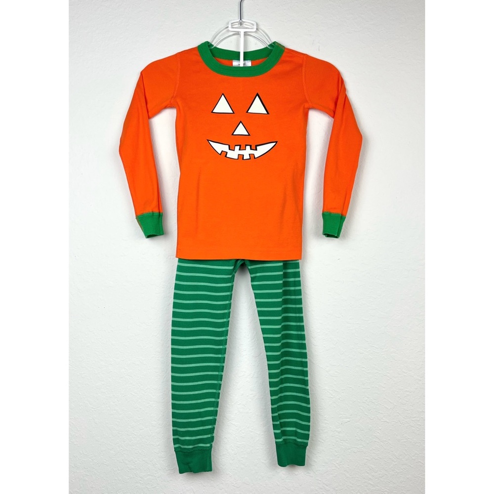 Hanna Andersson Pumpkin Pajamas Size 5
